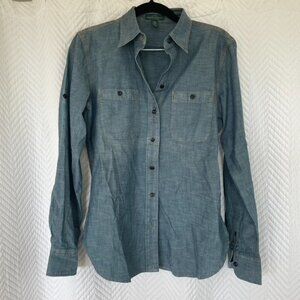 Vintage Ralph Lauren Denim Chambray Shirt